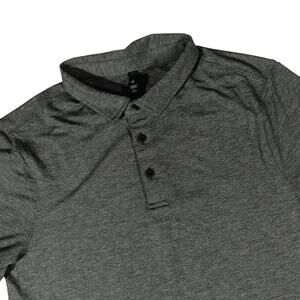 Lululemon Men's Performance Golfer Outdoors Preppy Casual Polo Shirt Size Medium